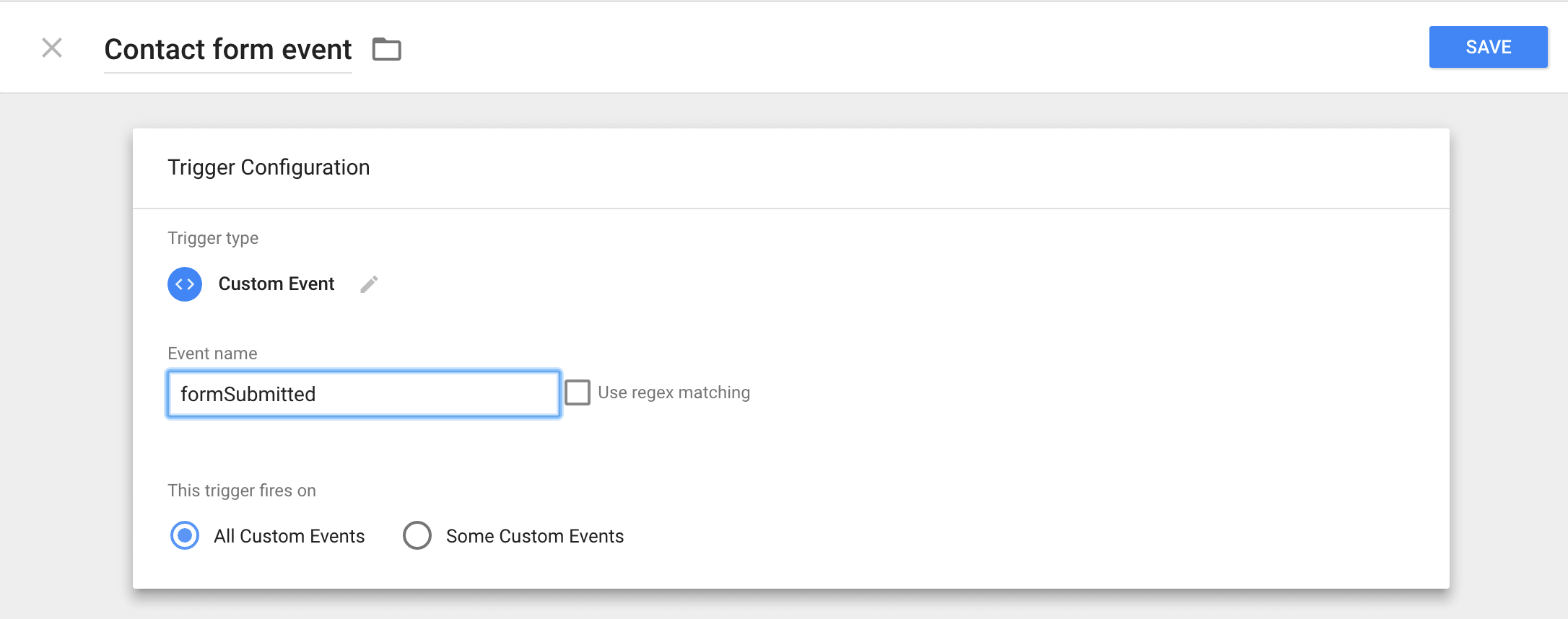create a trigger for some pages