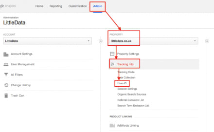create registered users view in google analytics