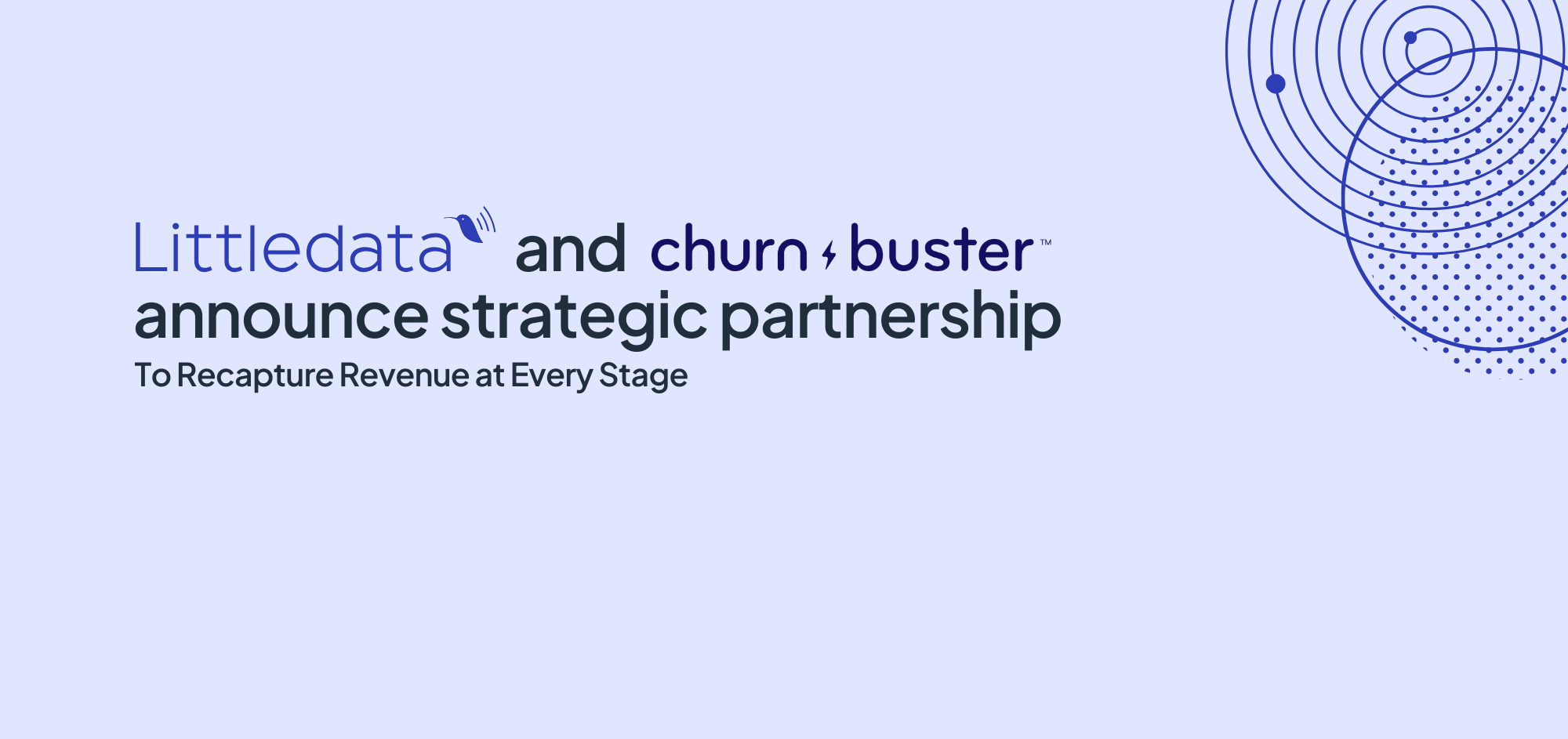 Churn Buster x Littledata Partnership: Recapture Revenue at Every Stage