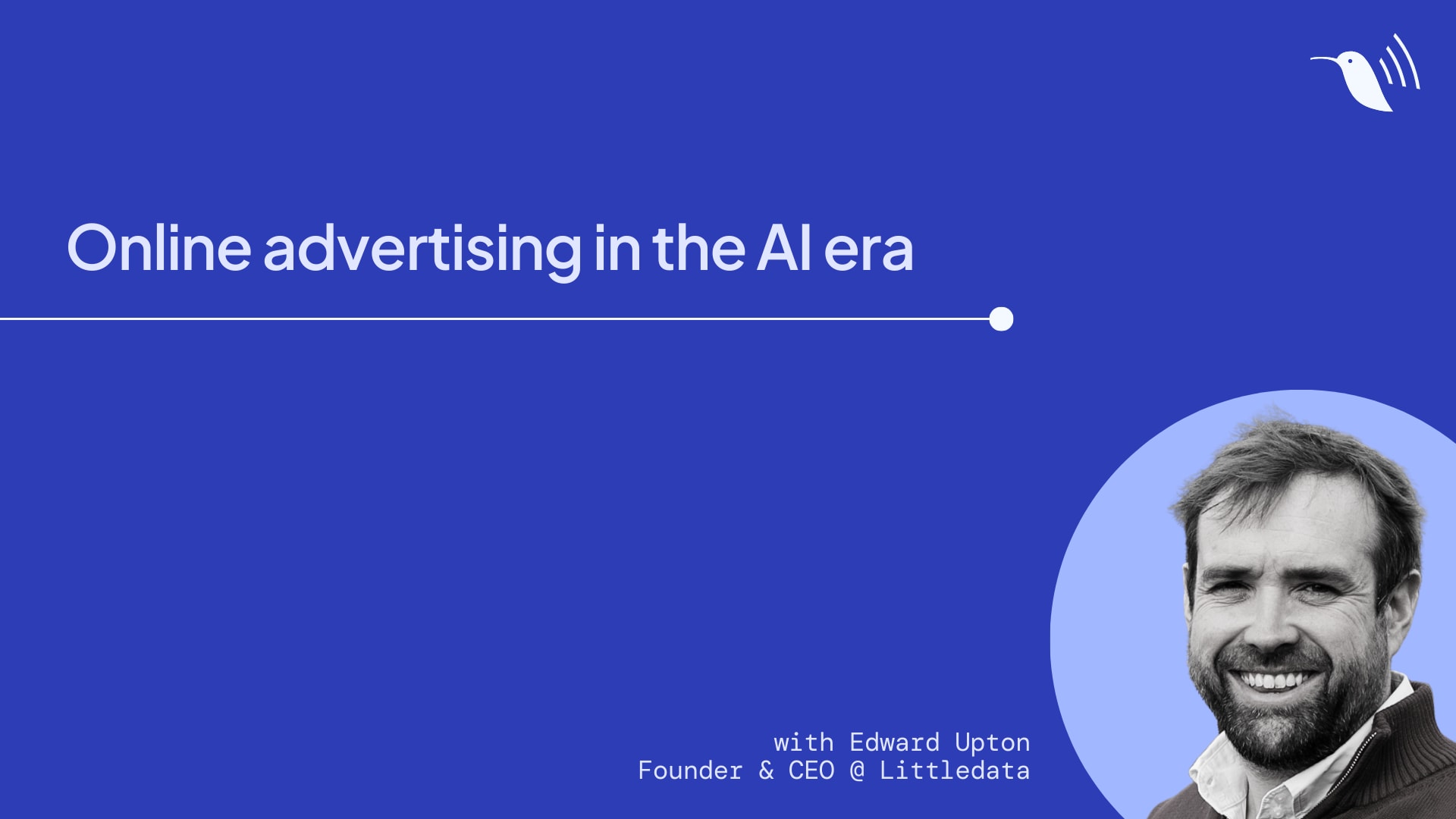 Online advertising in the AI era
