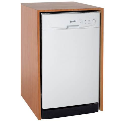 avanti 18" built-in energy star dishwasher - white - dwe1812w avanti 18" built-in energy star dishwasher - white - dwe1812w