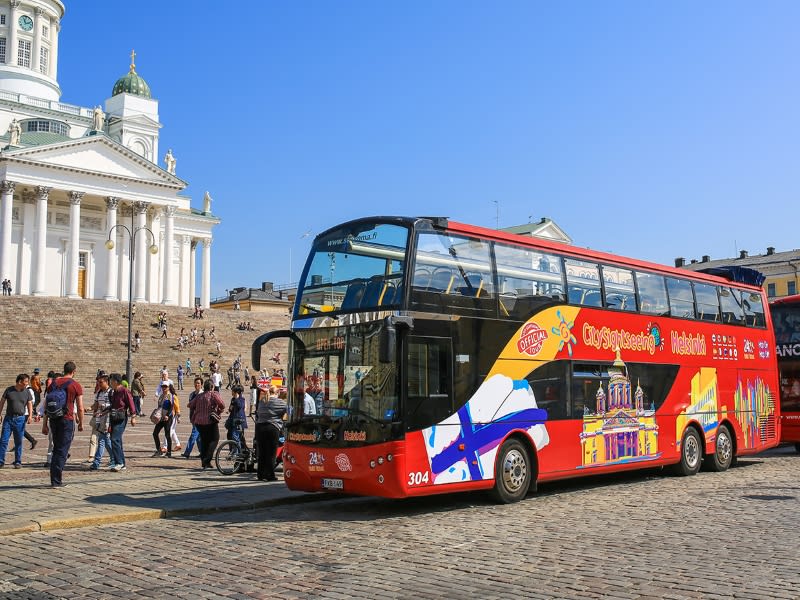 Hop On Hop Off Helsinki 24 hours Bus Tour