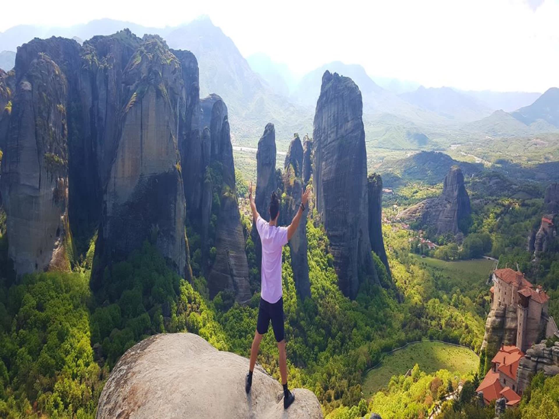 One day from Athens by Train to Meteora