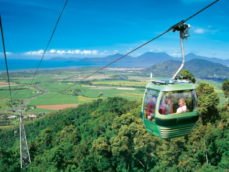 Skyrail & Scenic Rail with Army Duck Tour at Rainforestation