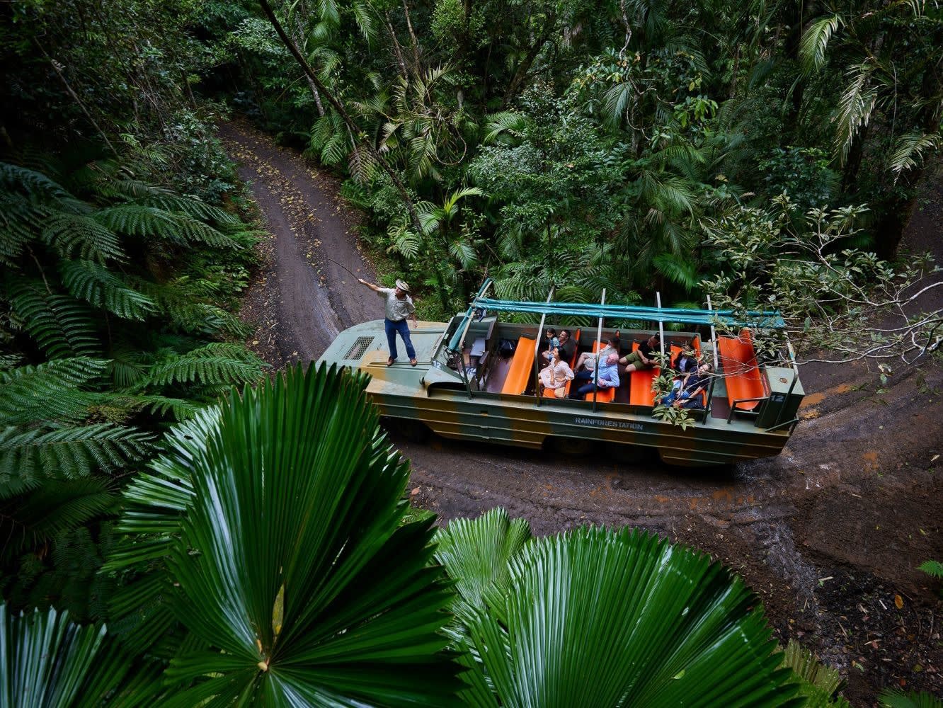 Rainforestation Army Duck Tour