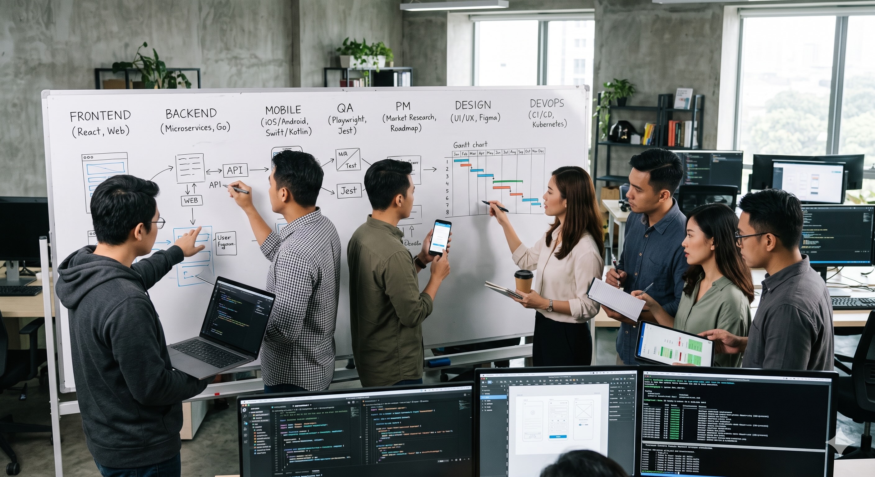 The highly segmented landscape of 2020-era software development roles