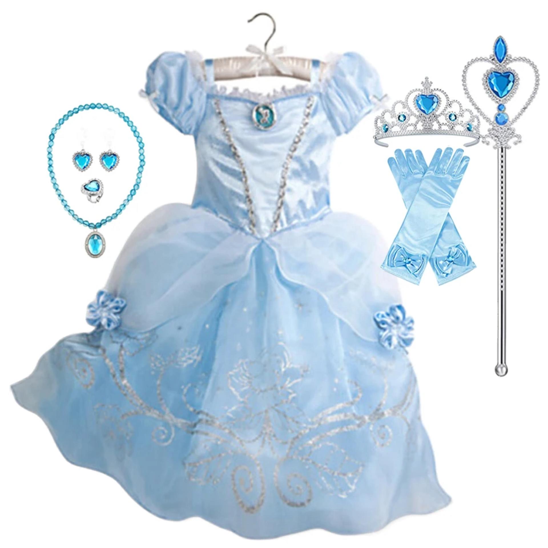 baby Dress Princess Costume Party Fancy Flower Vestido New 2025 Christmas Birthday Carnival Dress Up Rapunzal Belle Disguise Frock view 3