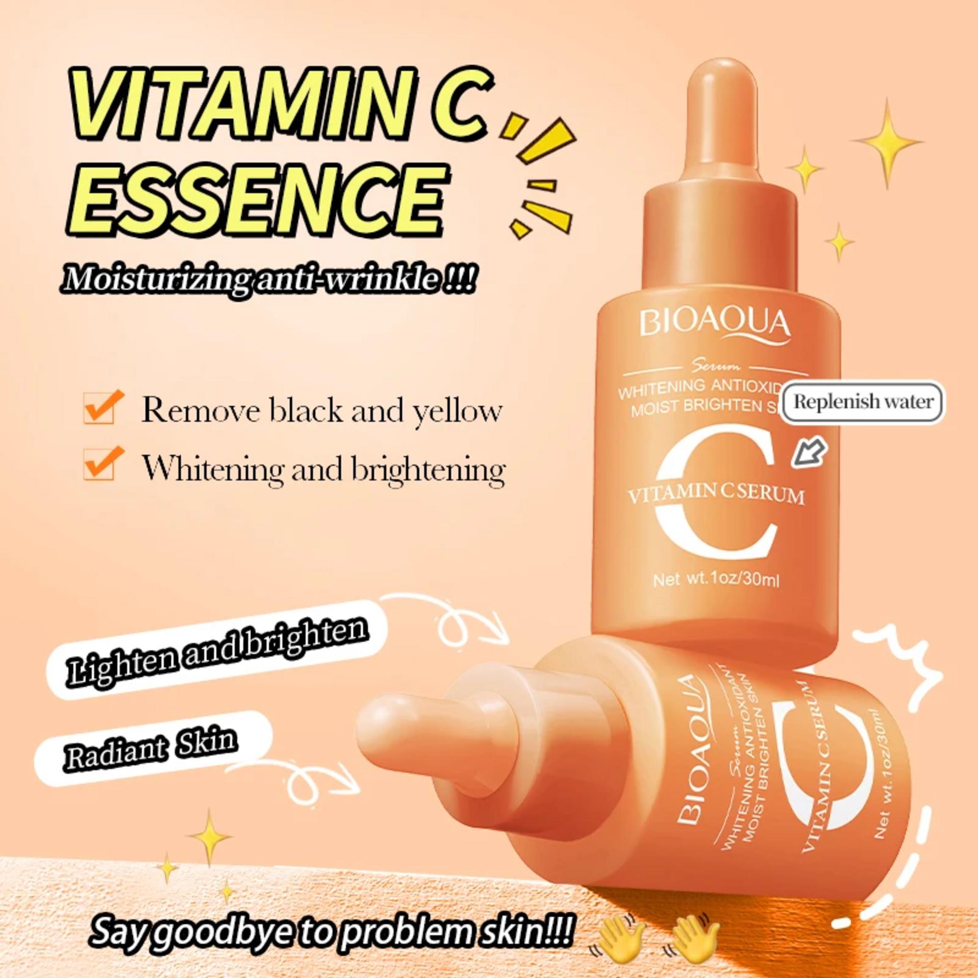 BIOAQUA Vitamin C Retinol Hyaluronic Acid Serum Moisturizing Brightening Hydrating Firming Facial Essence Beauty Face Skin Care alternate