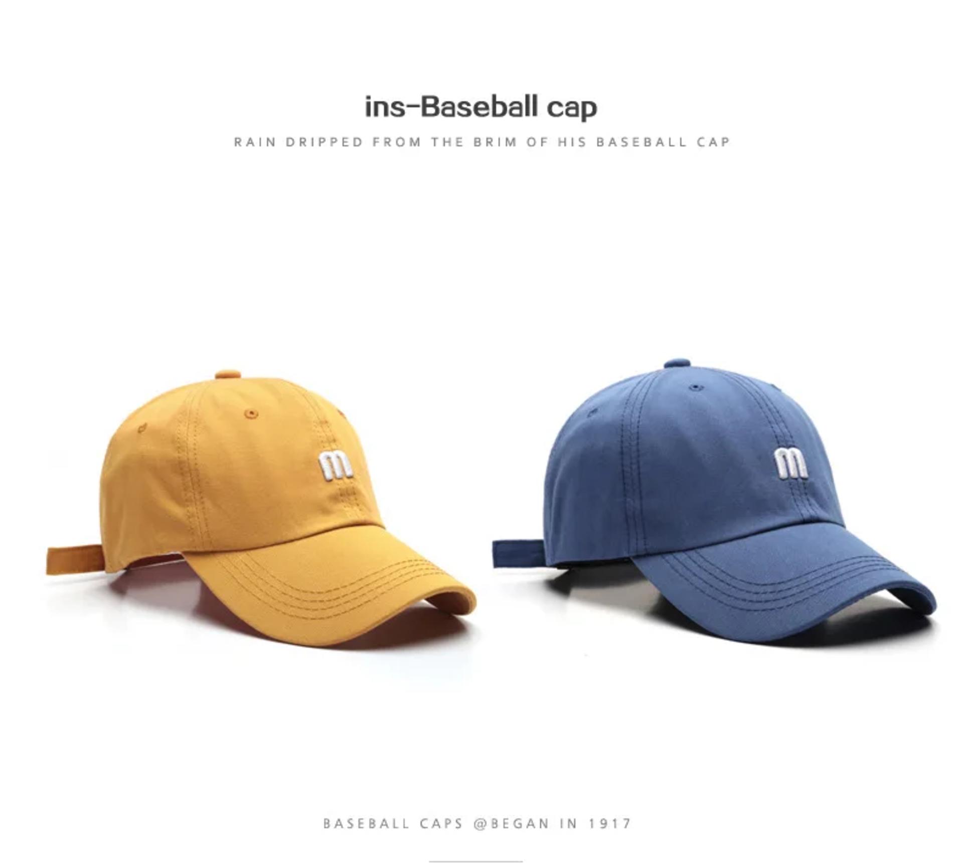 Fashion 100% Cotton Baseball Cap for Men and Women Letters Embroidered Snapback Hat Summer Sun Caps Unisex Casual Hip Hop Hats alternate