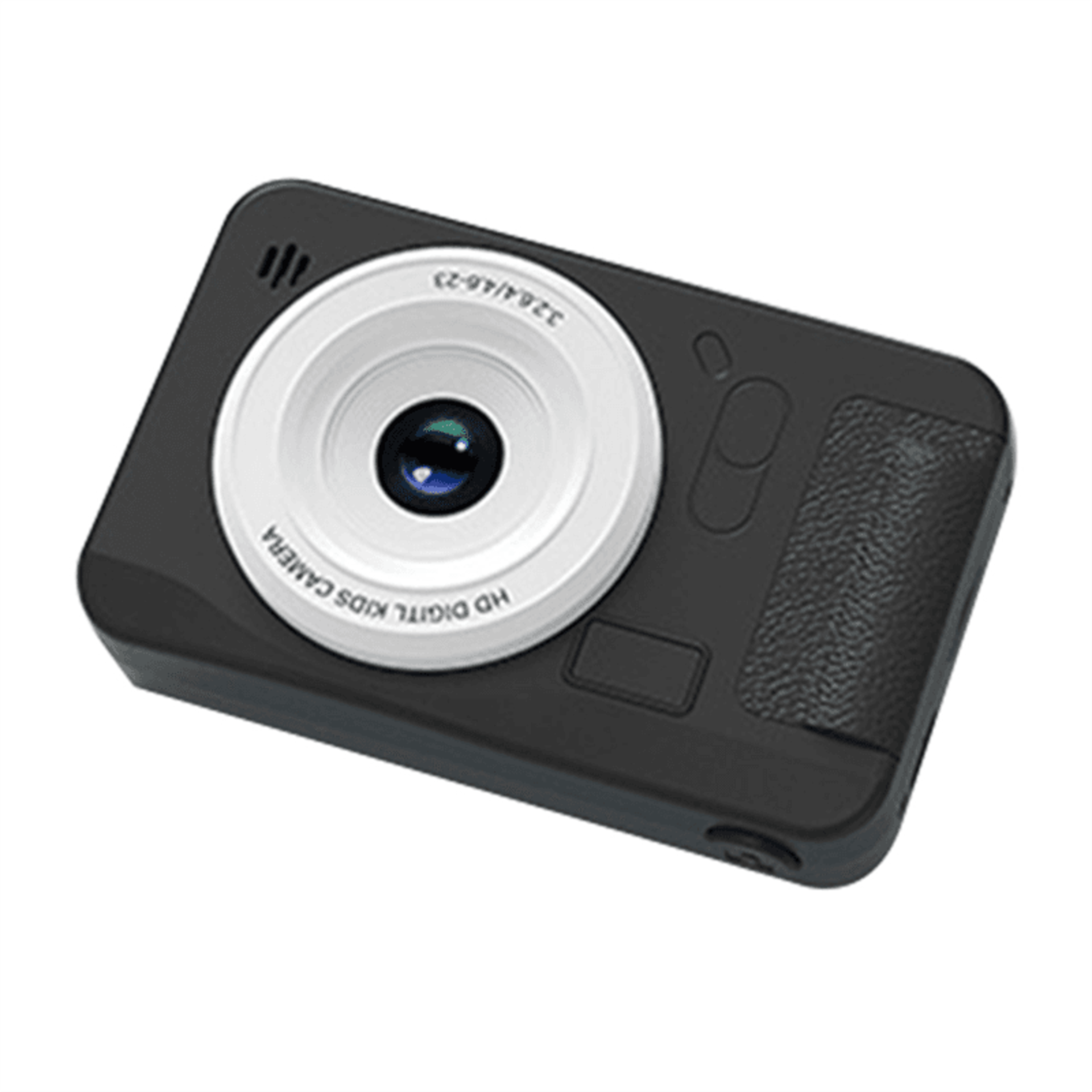 4K Digital Camera High-Definition Photography CCD Travel Selfie Entry-Level Small Students Campus Selfie Camera Silvery view 3