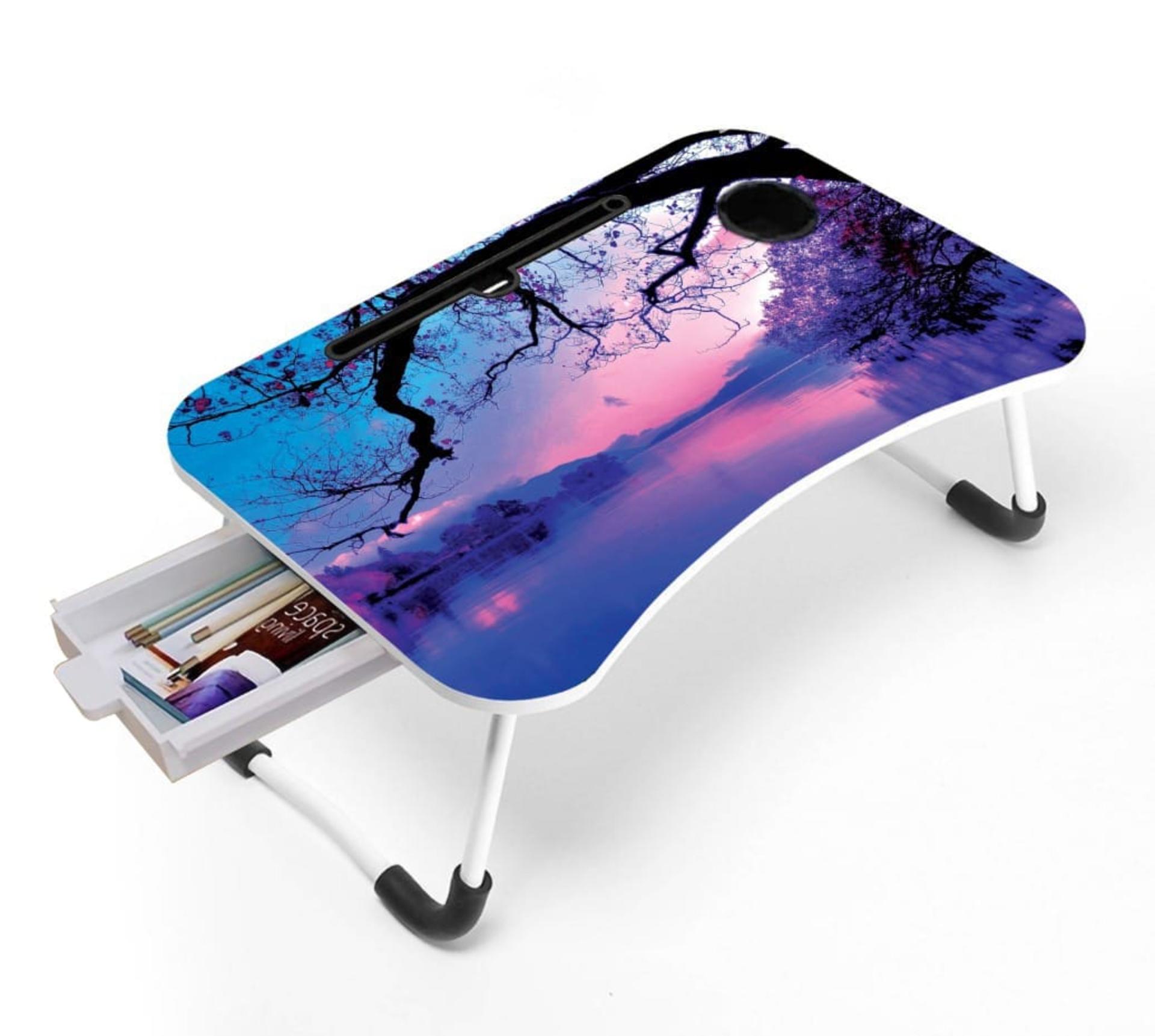 Multipurpose Foldable Laptop Table (Study and Bed Table)