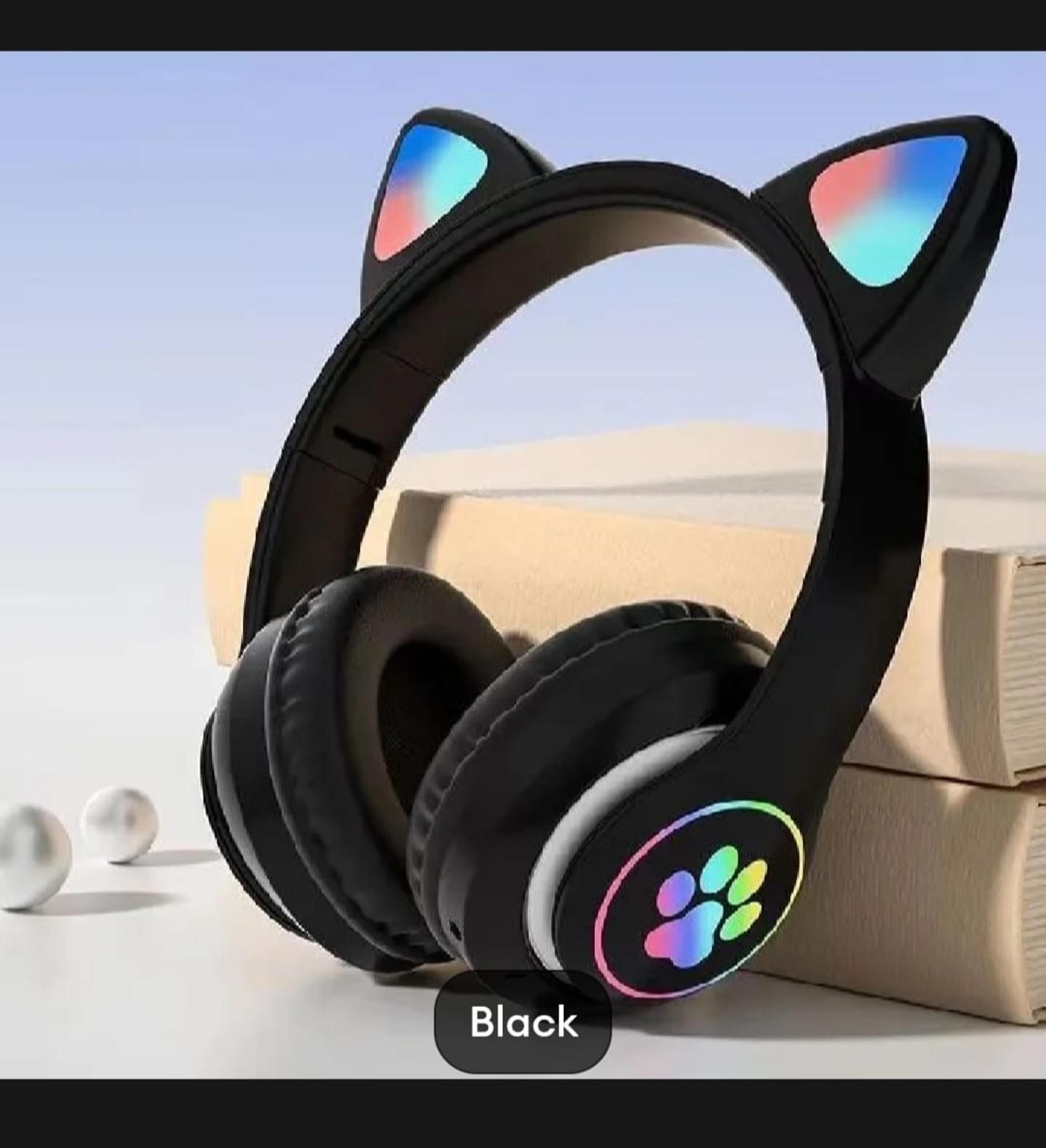 CAT EARS Wireless Headset P47M Wireless Bluetooth Headphones Premium Quality alternate