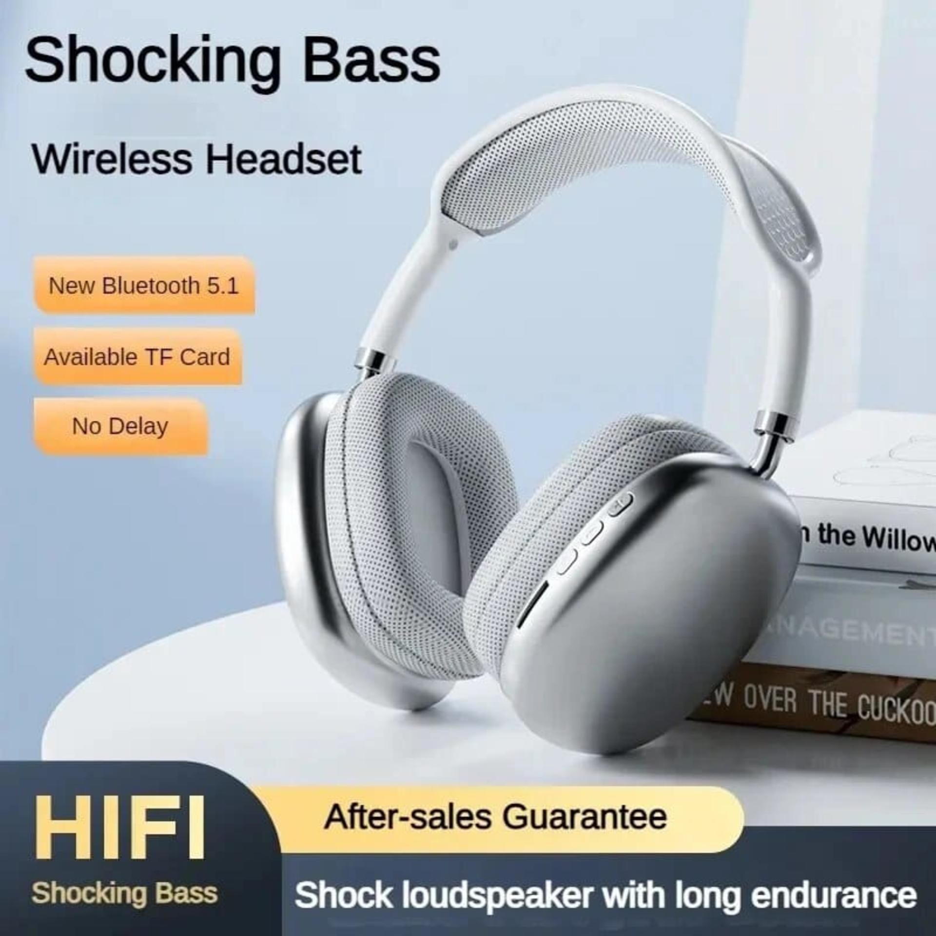 P9 PRO Max Wireless Headphones with Microphone Noise Canceling Tws Earbuds Gaming Headset Stereo HiFi Earphones P9PRO By Zonify alternate