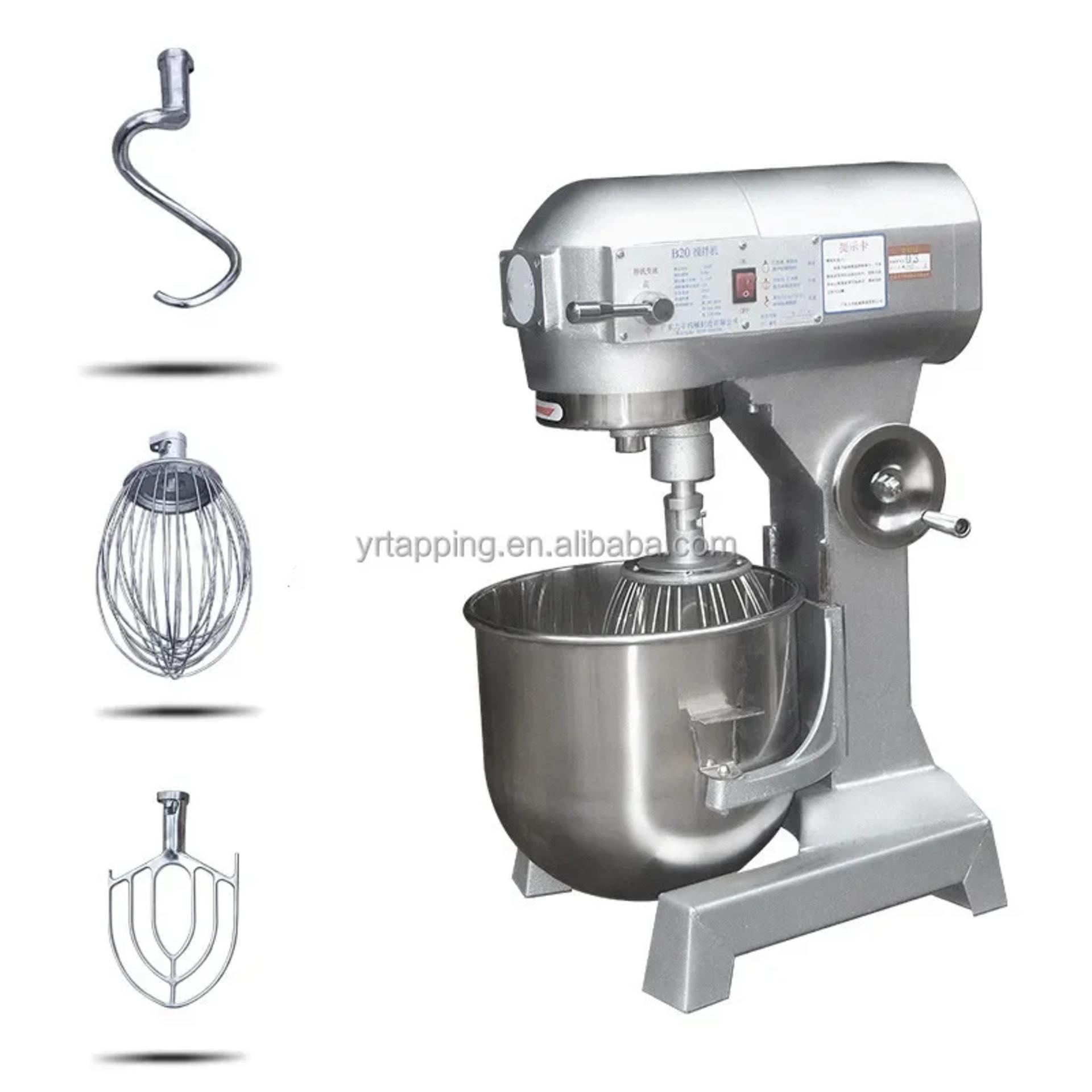 Professional Cake Food Mixer Bread 1250W 5L 6L 7L 8L 10L 25L Planetary Aid Kitchen Robot Dough Stand Mixer