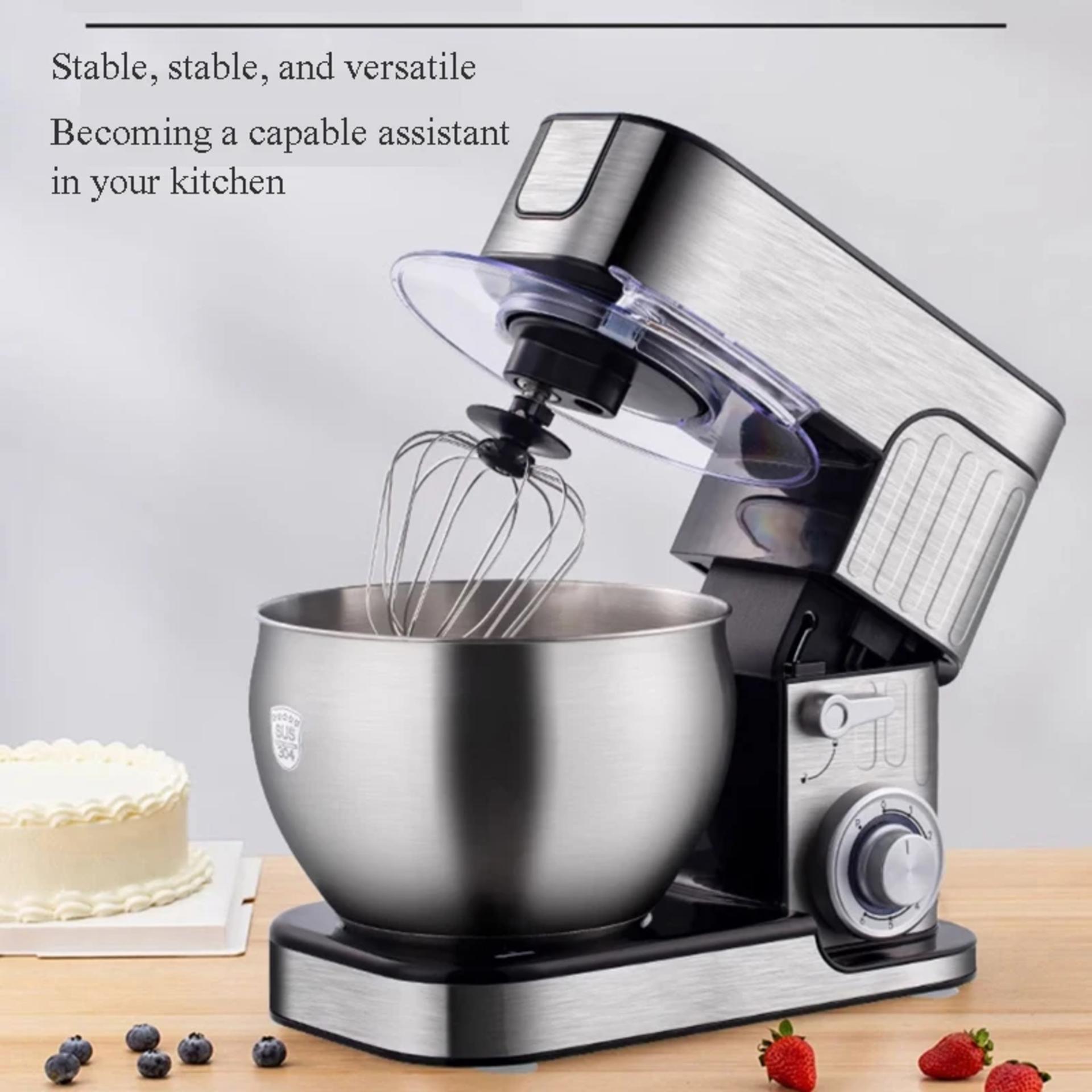 Stand Mixer Multifunctional Electric Kitchen Mixer With 5 Accessories For Most Home Cooks