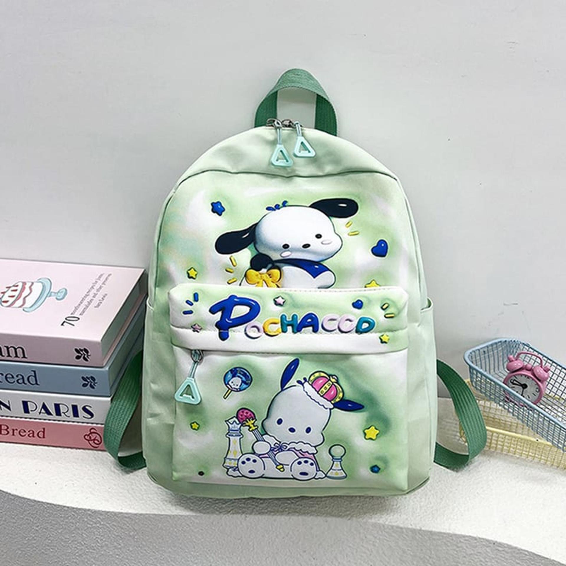 【Limited Time Only】 Cartoon Sanrio 3D Stereoscopic Backpack Kawaii Hello Kitty Kuromi Melody Cute Travel Bag Children Large Capacity Schoolbag Gifts