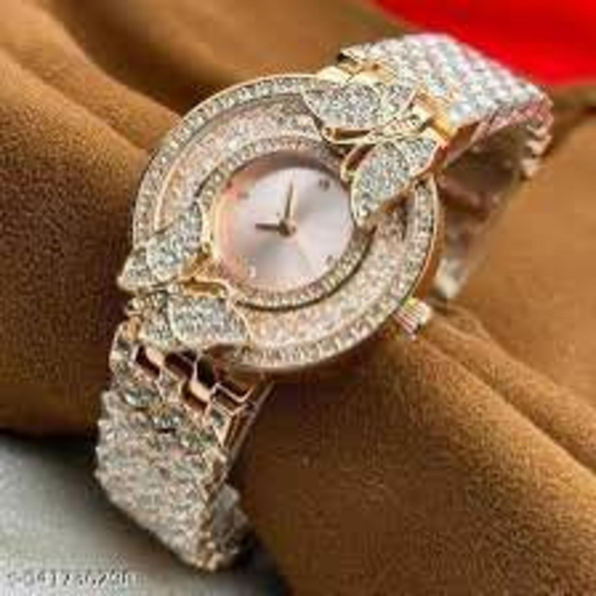 Luxury Watch Women Fashion Wristwatch Ladies gold colour &Watches alternate