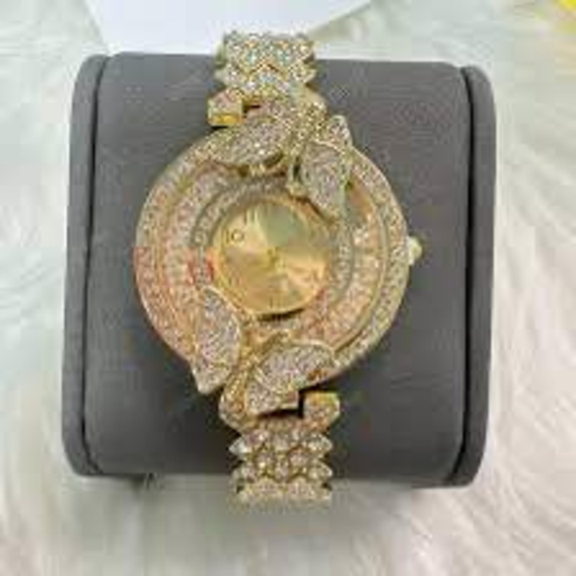 Luxury Watch Women Fashion Wristwatch Ladies gold colour &Watches view 3