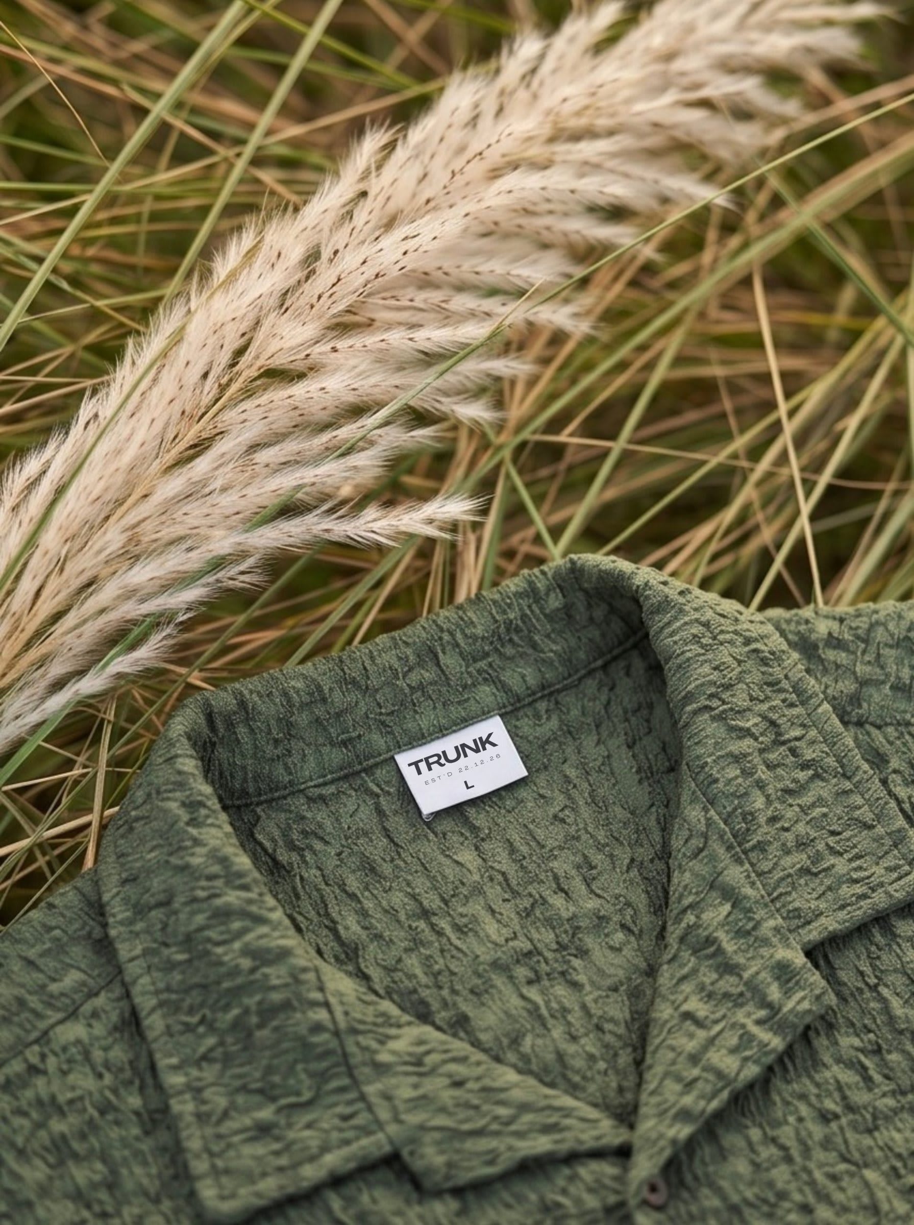 Olive Cuban Shirt