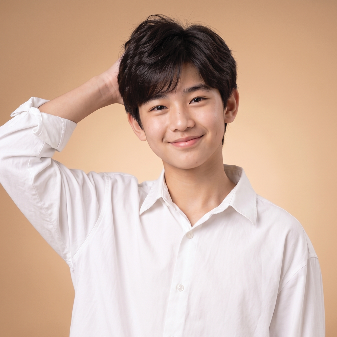 Male AI persona headshot