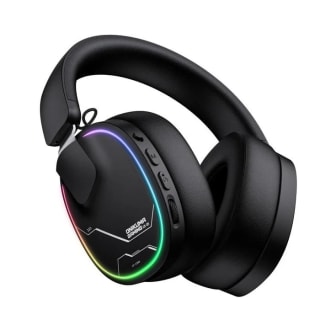 ყურსასმენი -Onikuma, GT836, Tri-Mode Gaming Headset, Black (2.4G Wireless + Bluetooth + Wired, Low-Latency Dongle Mode, Multi-Platform Compatible