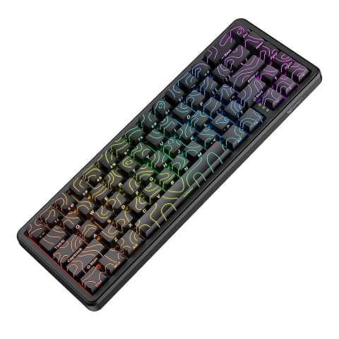 კლავიატურა -Onikuma, G67, Magnetic Switch Gaming Keyboard, Black (Wired USB, Hall-Effect Magnetic Switches, Rapid Trigger/Adjustable Actuation —