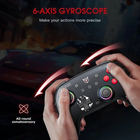 Onikuma C1 Wireless Gaming Controller Black უსადენო კონტროლერი