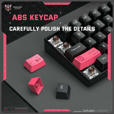 Onikuma G55 RGB  სადენიანი Gaming კლავიატურა