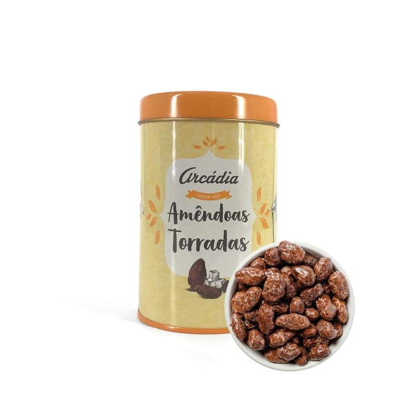 Lata de Amêndoas Torradas