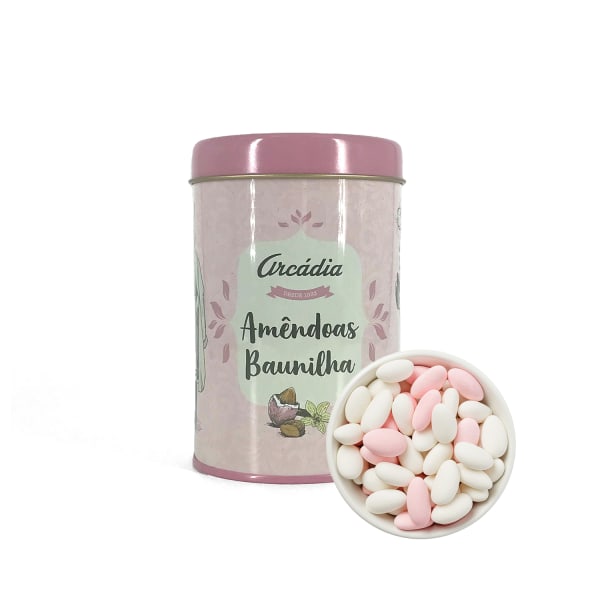 Lata de Amêndoas de Baunilha
