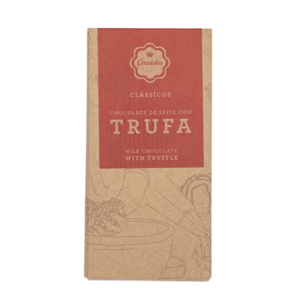 Tablete de Chocolate de Leite c/ Trufa