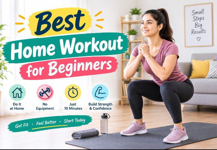Best Home Workout for Beginners A Simple 4-Week Plan