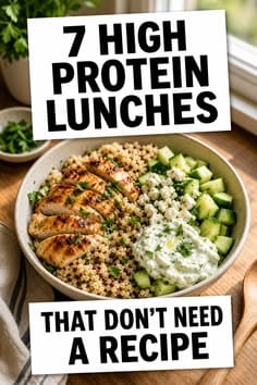 Easy High Protein Meals for Busy People
