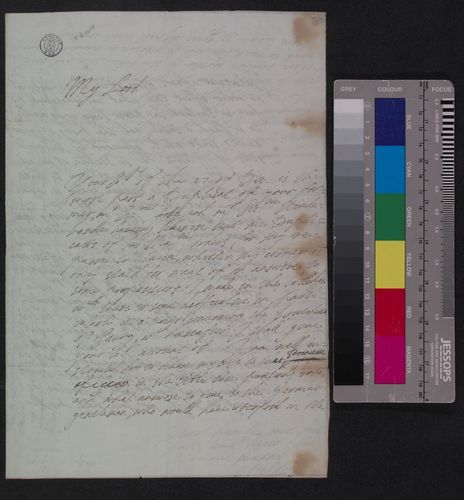 Feilding- Hamilton Correspondence: GD 406/1/9494 Page 01