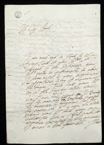 Feilding- Hamilton Correspondence: GD 406/1/9493 Page 01