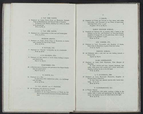 Hamilton Illustrated Auction Sale Catalogue - Paintings 1919, M4/84/13 : Page 05