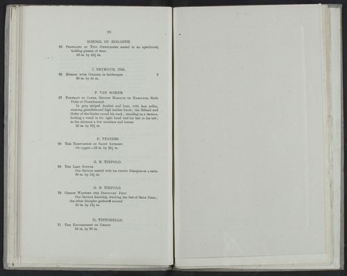 Hamilton Illustrated Auction Sale Catalogue - Paintings 1919, M4/84/13 : Page 20