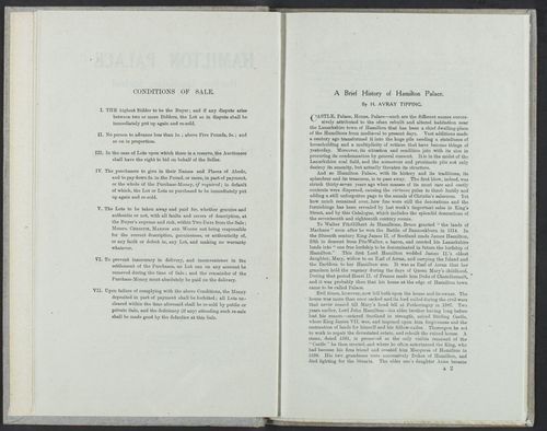 Hamilton Illustrated Auction Sale Catalogue - The Remaining Contents, 1919, M124/5/17: Page 03