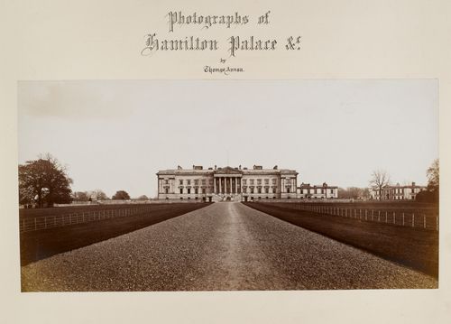 Hamilton Palace album of photographs by Thomas Annan before 1882, 221160/1 : Album 1 Front Page