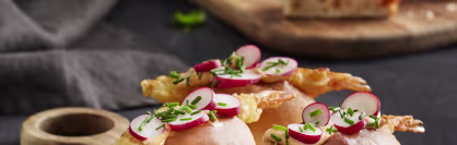 Mini brioche roll