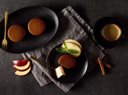 Apple-caramel dessert