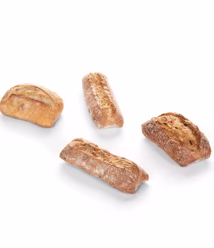 Mini rustic roll mix