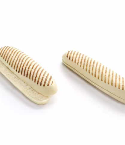 Panini white pre-grilled pre-sliced