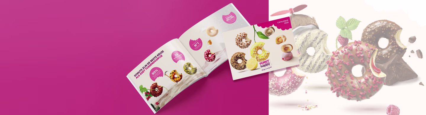 Downloads / Brand catalogue Donut Worry Be Happy