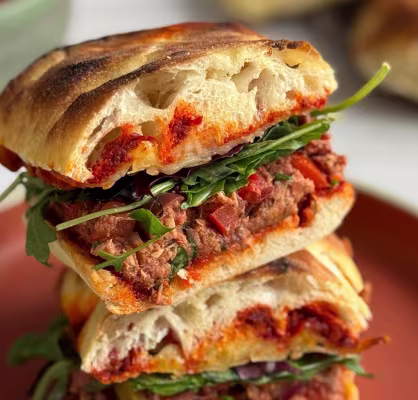 Denmark / B2C / Recipe List / Spicy tuna pizza sandwich