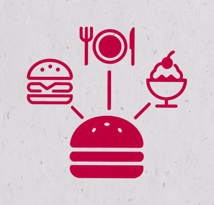 Concept / Gourmet Buns / Discover the extraordinary burger guide / USPs / Eén product, meerdere toepassingen