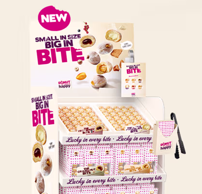 UK&I / Campaign / Donut Worry Be Happy - Donut bites / Perfect for Every Channel / Retail