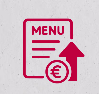 Concept / Gourmet Buns / Discover the extraordinary burger guide / USPs / Upgrade je menu, verhoog je marge