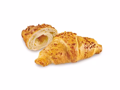 Buttercroissant mit Marzipancreme