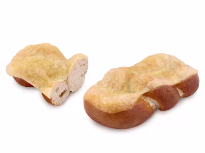 Laugenzopf mit Käse